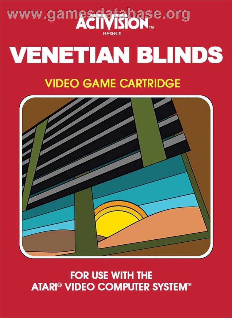 Venetian Blinds - Atari 2600 - Artwork - Box