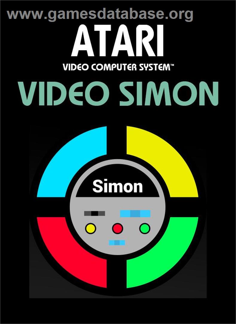 Video Simon - Atari 2600 - Artwork - Box