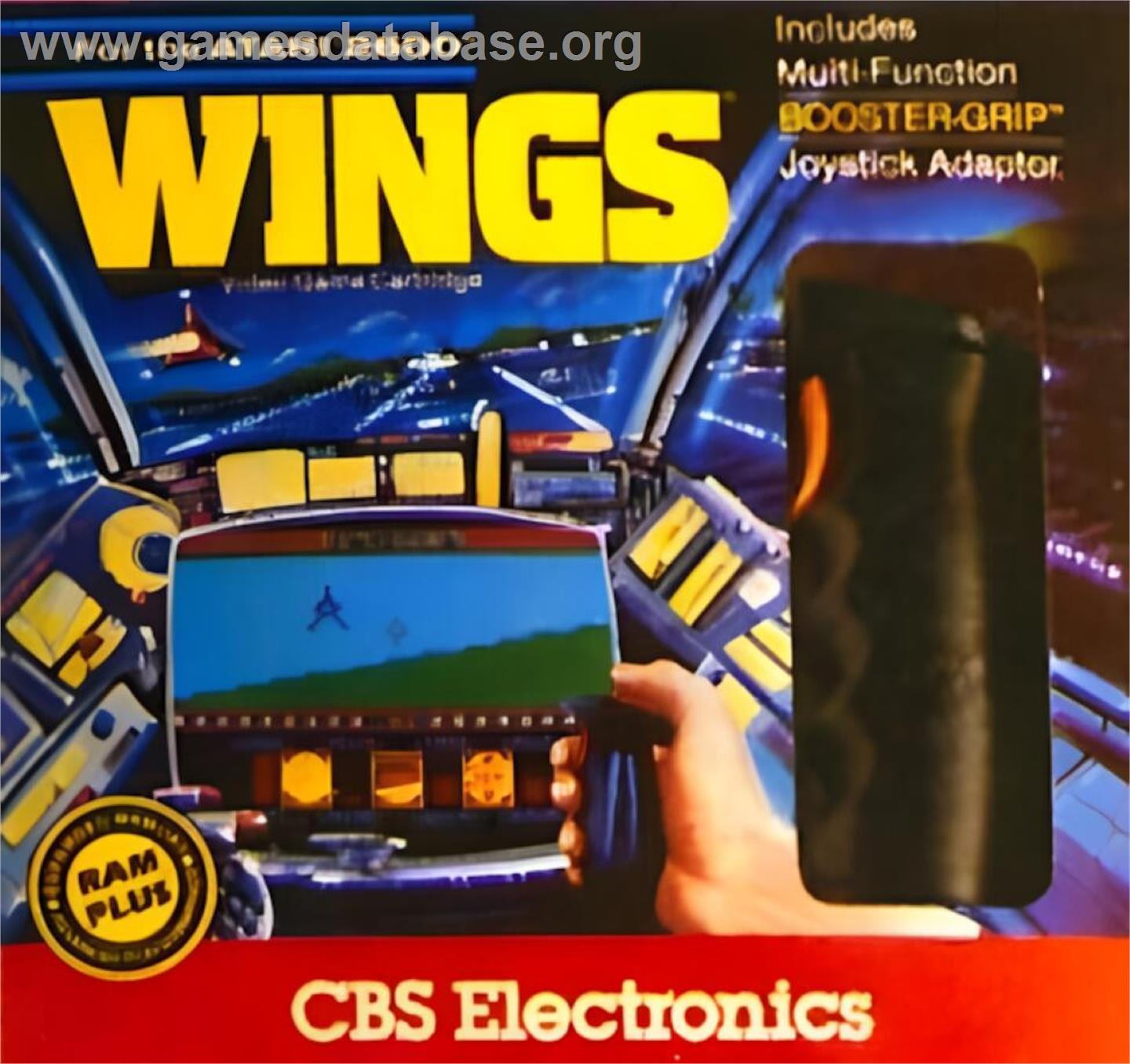 Wings - Atari 2600 - Artwork - Box
