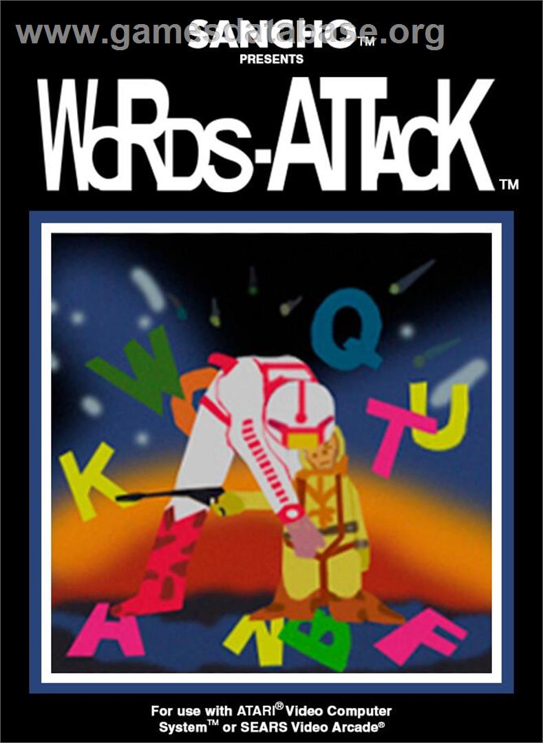 Words-attack - Atari 2600 - Artwork - Box