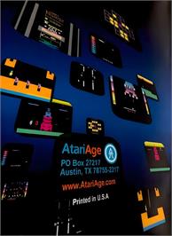 Box back cover for 2005 Minigame Multicart on the Atari 2600.