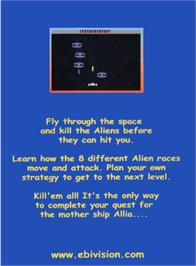 Box back cover for Allia Quest on the Atari 2600.