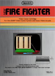 Box back cover for Fire Fighter on the Atari 2600.