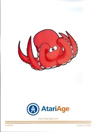 Box back cover for Gosub on the Atari 2600.