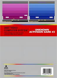 Box back cover for Hard-Head on the Atari 2600.