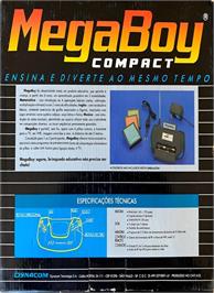 Box back cover for Megaboy on the Atari 2600.