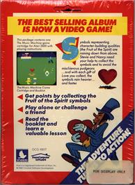 Box back cover for Music Machine, The on the Atari 2600.