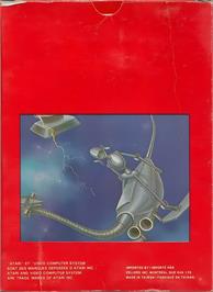 Box back cover for Ocean City Defender on the Atari 2600.