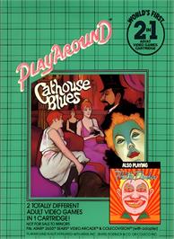 Box back cover for Philly Flasher on the Atari 2600.
