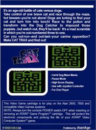 Box back cover for Rabbit Transit on the Atari 2600.