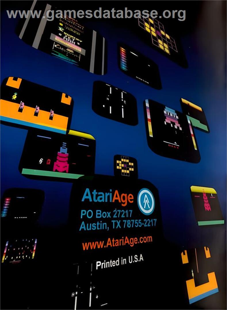 2005 Minigame Multicart - Atari 2600 - Artwork - Box Back