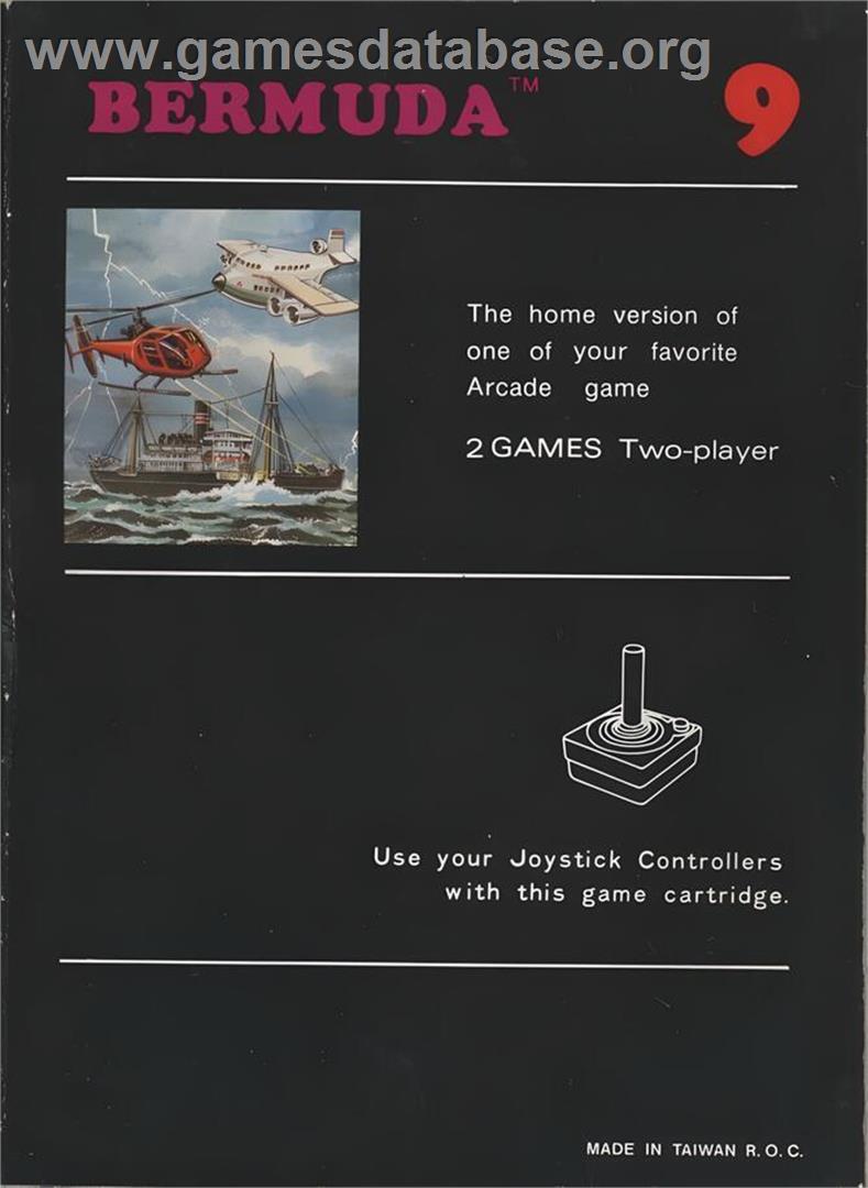 Bermuda - Atari 2600 - Artwork - Box Back