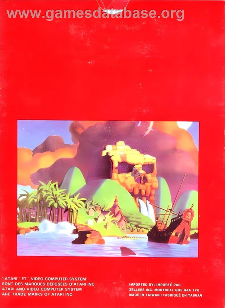 Inca Gold - Atari 2600 - Artwork - Box Back