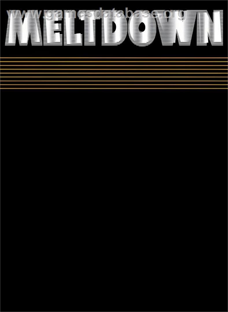 Meltdown - Atari 2600 - Artwork - Box Back