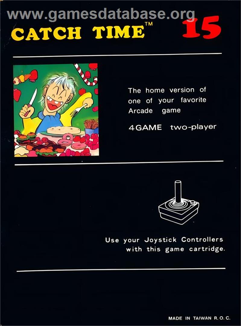 Plaque Attack - Atari 2600 - Artwork - Box Back