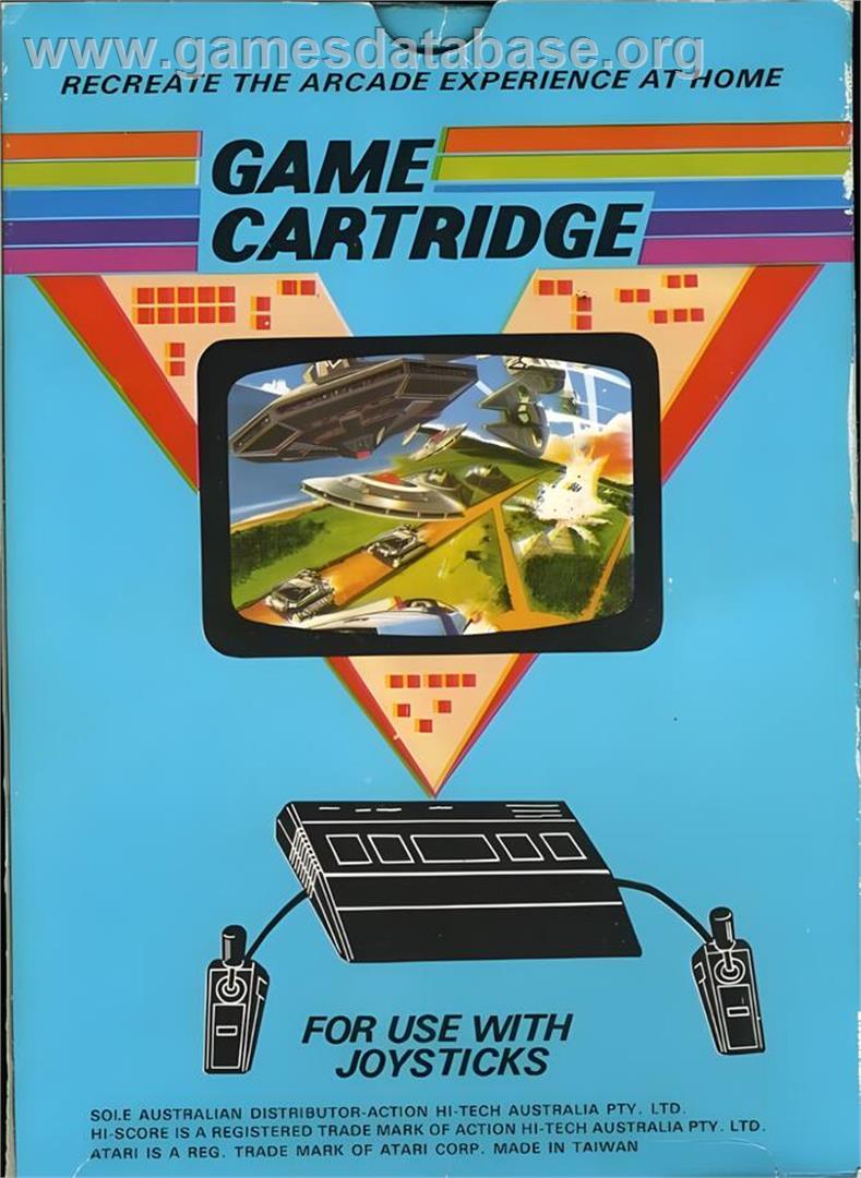 Ski Run - Atari 2600 - Artwork - Box Back