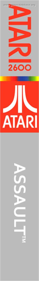 Assault - Atari 2600 - Artwork - CD