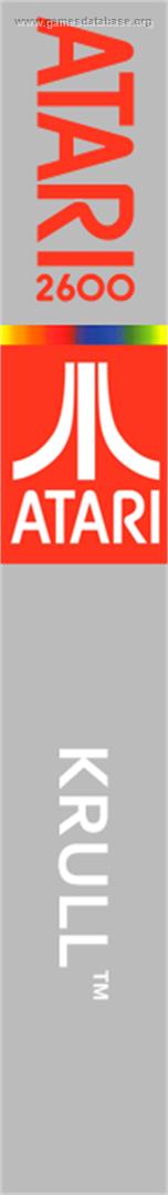 Krull - Atari 2600 - Artwork - CD