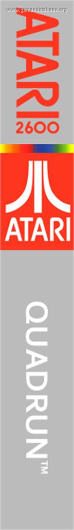 Quadrun - Atari 2600 - Artwork - CD