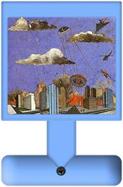 Cartridge artwork for Air Raid on the Atari 2600.
