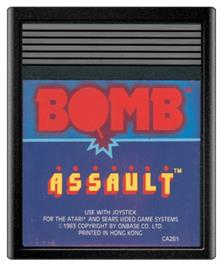 Cartridge artwork for Assault on the Atari 2600.