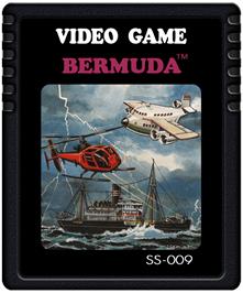 Cartridge artwork for Bermuda on the Atari 2600.
