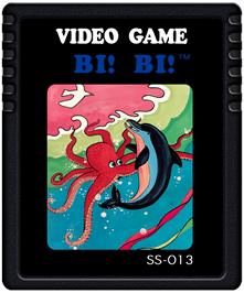 Cartridge artwork for Bi! Bi! on the Atari 2600.