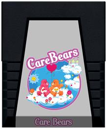 Cartridge artwork for Care Bears on the Atari 2600.