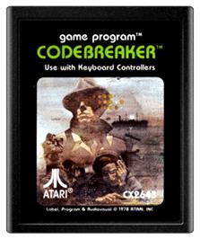 Cartridge artwork for Codebreaker on the Atari 2600.