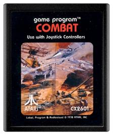 Cartridge artwork for Combat on the Atari 2600.