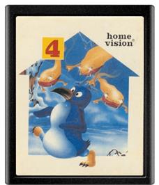 Cartridge artwork for Frisco on the Atari 2600.