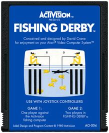Cartridge artwork for Go Fish on the Atari 2600.