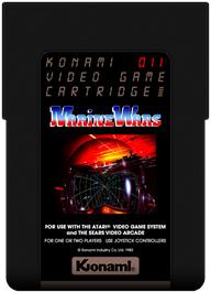 Cartridge artwork for Marine Wars on the Atari 2600.