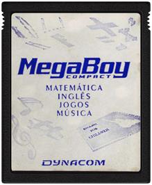 Cartridge artwork for Megaboy on the Atari 2600.