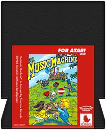 Cartridge artwork for Music Machine, The on the Atari 2600.