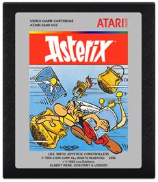 Cartridge artwork for Phoenix on the Atari 2600.