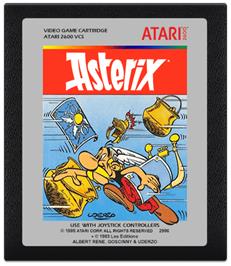 Cartridge artwork for Phoenix on the Atari 2600.
