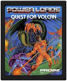 Cartridge artwork for Power Lords on the Atari 2600.