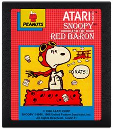Cartridge artwork for Snow White and the Seven Dwarfs on the Atari 2600.