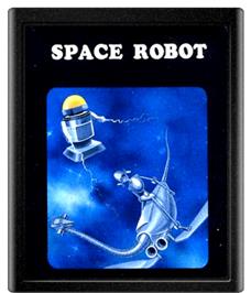 Cartridge artwork for Space Robot on the Atari 2600.