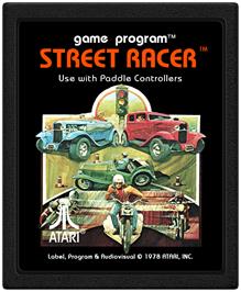 Cartridge artwork for Speedway 2 on the Atari 2600.
