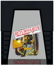Cartridge artwork for Star Wars - Return Of The Jedi - Ewok Adventure on the Atari 2600.