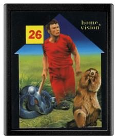 Cartridge artwork for Topy on the Atari 2600.