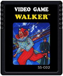 Cartridge artwork for Walker on the Atari 2600.