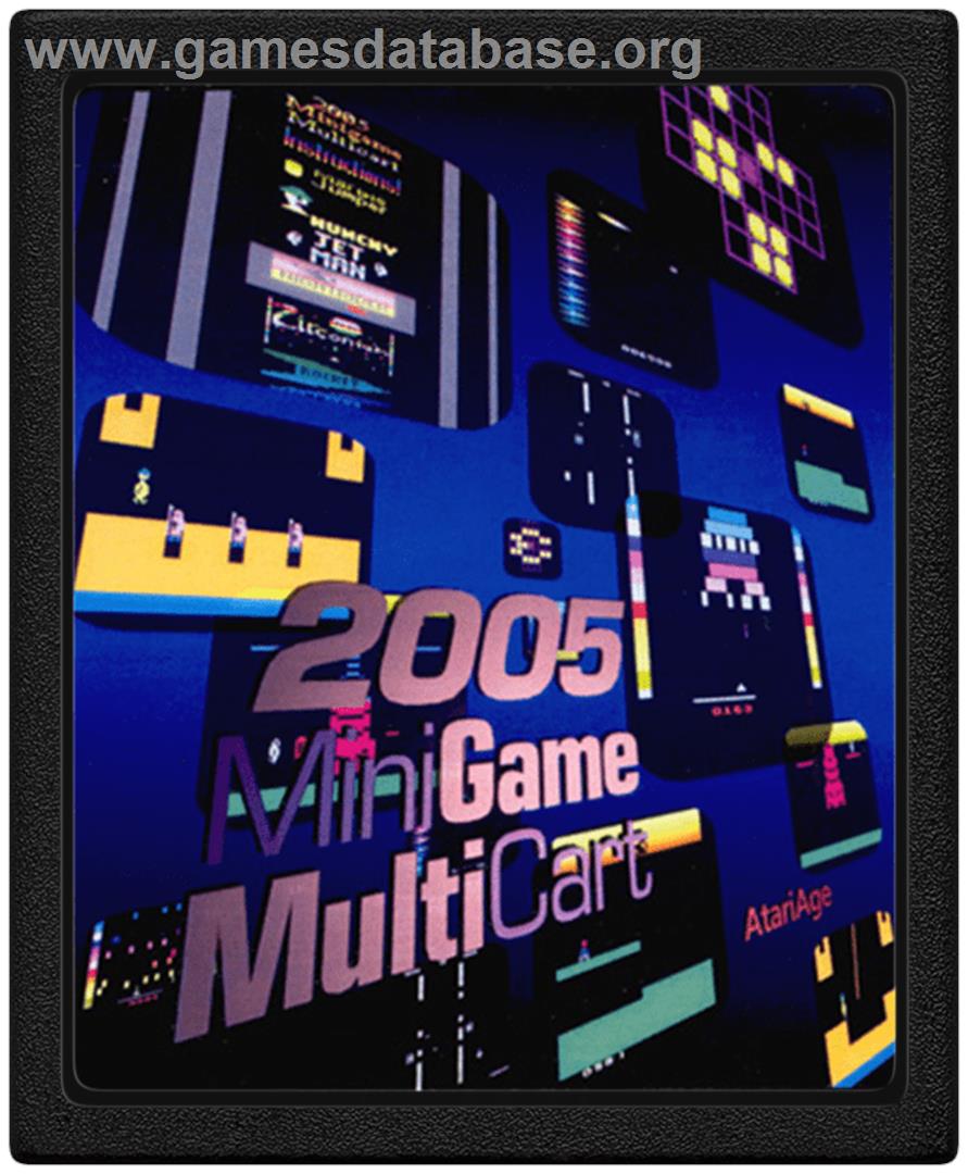 2005 Minigame Multicart - Atari 2600 - Artwork - Cartridge