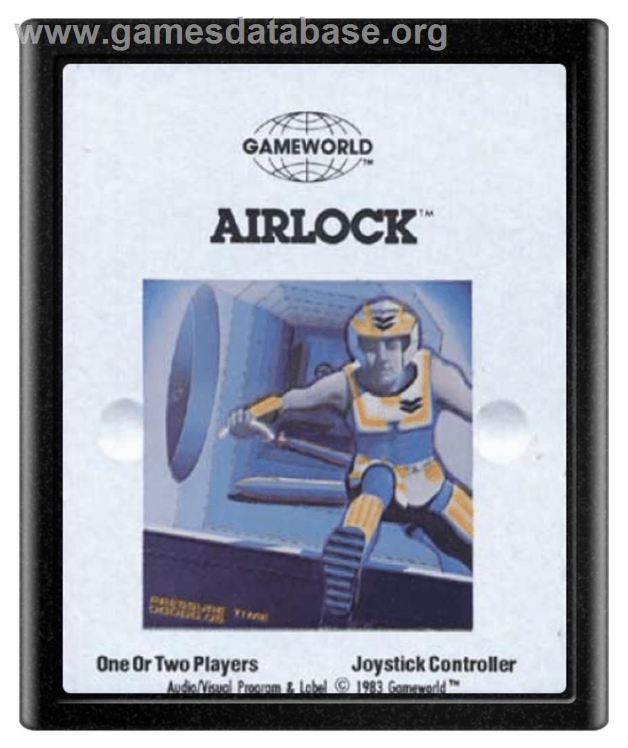 Airlock - Atari 2600 - Artwork - Cartridge