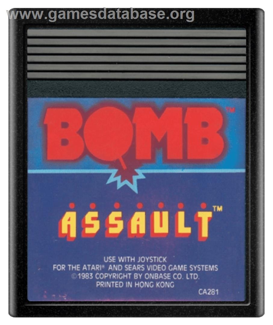 Assault - Atari 2600 - Artwork - Cartridge