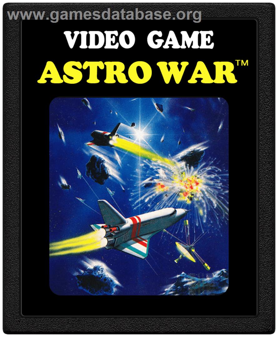 Astrowar - Atari 2600 - Artwork - Cartridge