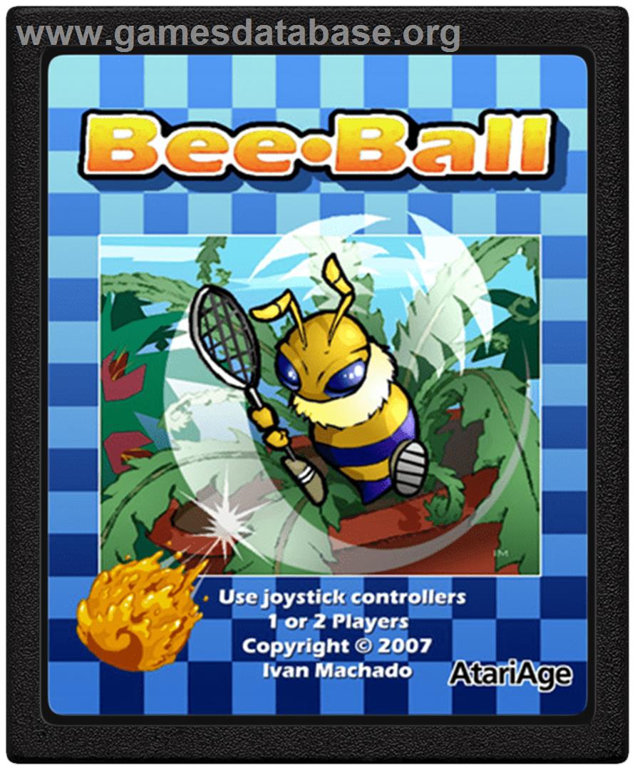 Bee-ball - Atari 2600 - Artwork - Cartridge
