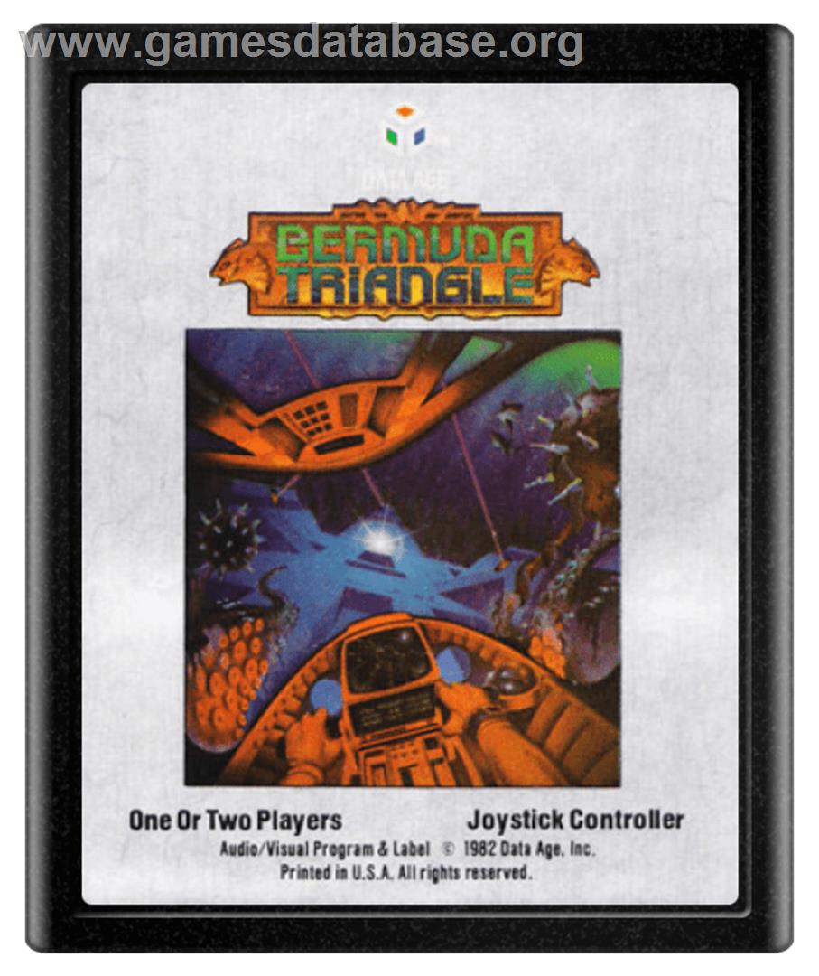 Bermuda Triangle - Atari 2600 - Artwork - Cartridge